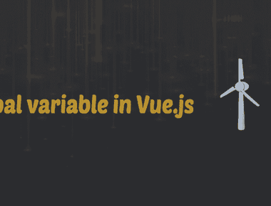 「短文」如何向 Vue JS Templates 添加全局变量